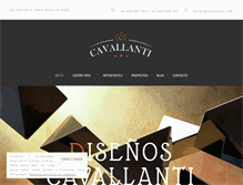 Tablet Screenshot of cavallanti.com